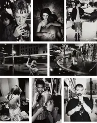 Jim Goldberg, Selected Images from Raised by Wolves, 1988-1991, Eight gelatin silver prints, printed 1994