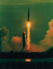 Hiro, Apollo 11, 9:32 AM, 7-16-69, Maiden Voyage to the Moon, 1969, Dye transfer print, printed 1984