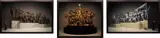 Wang Qingsong, Past, Present and Future, 2001, Three chromogenic prints, flush-mounted