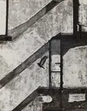 André Kertész, Landing Pigeon, March 2, New York