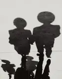 Marvin E. Newman, Untitled (shadows), 1951, Gelatin silver print, printed no later than 1953