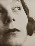 László Moholy-Nagy, Portrait of Ellen Frank, circa 1929, Gelatin silver print