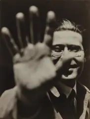 László Moholy-Nagy, Self-Portrait, 1925, Gelatin silver print