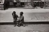 Helen Levitt, New York (Children on curb), circa 1939, Gelatin silver print, printed late 1950s