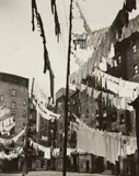 Court of the First Model Tenement, New York by Berenice Abbott, 1936, Gelatin silver print, sold Oct 2017