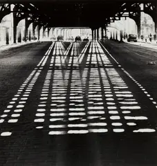Under the Third Avenue El by Weegee, 1943-1945, Gelatin silver print, sold Oct 2017