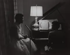 Roy DeCarava, Billie Holiday and Hazel Scott at a Party, 1957, Gelatin silver print, printed later