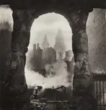 Cecil Beaton, The Blitz/Western Campanile of St. Paul’s seen through Victorian shop-front