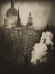 Alvin Langdon Coburn, St. Paul's Cathedral from Ludgate Circus, 1905, Large-format photogravure