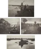 Peter Henry Emerson, Selected Images, 1886, Twenty-three platinum prints from Life and Landscape on the Norfolk Broads , each with printed tissue title overleaf