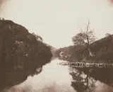 William Henry Fox Talbot, Loch Katrine Pier, Scene of the Lady of the Lake, 1844, Salt print