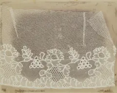 William Henry Fox Talbot, Lace, before February 1845, Unique photogenic drawing negative