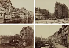 Selected Images of Hamburg by G. Koppman & Co., 1883-1884, Twenty-eight albumen prints, including two duplicates, sold Oct 2017