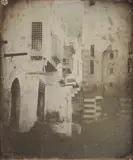 Joseph-Philibert Girault de Prangey, Kaire, Kouttab Kaïdbey rue, 1843, Daguerreotype