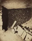 Nadar, Catacombs, Paris, April, 1862, Albumen print