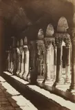 Charles Nègre, The Interior of the Cloister at Saint-Trophime, Arles, 1852, Salt print