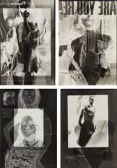 Robert Heinecken, Selected Images from Are You Rea, 1966-1968, Seven gelatin silver prints