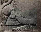 Charles Sheeler, Untitled (Neo-Assyrian relief panel from the collection of The Met, detail)