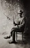 Josef Koudelka, Romania (Man with whip)