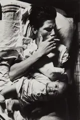 Billy with Baby by Larry Clark, 1963, Gelatin silver print, printed later, sold Oct 2017
