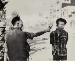 Eddie Adams, General Nguyen Ngoc Loan Executing a Viet Cong prisoner in Saigon, 1968, Gelatin silver print