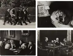 Erich Salomon, Selected Press Images, 1930-1935, Four gelatin silver prints