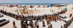 Barry Frydlender, Shirat Hayam (“End of Occupation?” series #2), 2005, Chromogenic print, mounted