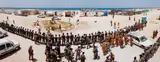 Barry Frydlender, Shirat Hayam (“End of Occupation?” series #2), 2005, Chromogenic print, mounted