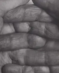 John Coplans, Self Portrait, Interlocking Fingers No. 1, 1999, Gelatin silver print