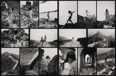 Ma Liuming, Fen-Ma Liuming Walks the Great Wall, 1998, Chromogenic print, flush-mounted