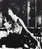 Lillian Bassman, Across the Restaurant, Barbara Mullen, dress by Jacques Fath, Le Grand Véfour, Paris