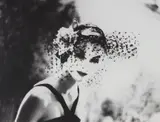 Anne Saint-Marie, New York, Chanel Advertising by Lillian Bassman, 1958, Gelatin silver print, printed later, sold Oct 2017