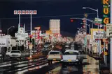 Ernst Haas, Route 66, Albuquerque, New Mexico, 1969, Chromogenic print, printed later