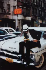 New York City by Ernst Haas, 1952, Chromogenic print, printed later, offered Oct 2017