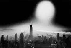 Atom Bomb Sky, New York by William Klein, 1955, Gelatin silver print, printed 2014, sold Oct 2017