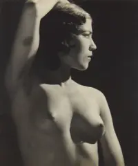 Nude with Raised Arm by Man Ray, 1926, Gelatin silver print, presumably printed circa 1930, offered Oct 2017