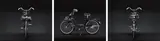 Christopher Williams, Velosolex 2200 Nr. 2 (Front, Side, Back)/ Serial Number 3128819/ Moteur antiparasité/ Date of Production 1964/ (From the collection of Hanh Dam)/ Douglas M. Parker Studio, Glendale, California. August xxxx, 2005, Gelatin silver print triptych