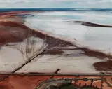 Silver Lake Operations #12, Lake Lefroy, Western Australia by Edward Burtynsky, 2007, Chromogenic print, sold Oct 2017