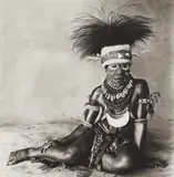 Irving Penn, Sitting Enga New Guinea Woman