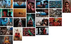 India by Steve McCurry, Peter Fetterman Gallery: Santa Monica, 2016. Twenty Fujiflex Crystal Archive prints, offered Oct 2017