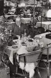 On the Place du Tertre, Montmartre, Paris by Henri Cartier-Bresson, 1952, Gelatin silver print, printed later, sold Dec 2017