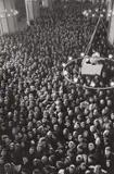 Cardinal Wyszyński celebrating Mass, Warsaw, Poland by Henri Cartier-Bresson, 1956, Gelatin silver print, printed later, sold Dec 2017