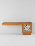 Jean Royere, Wall-mounted "Trèfle" dressing table