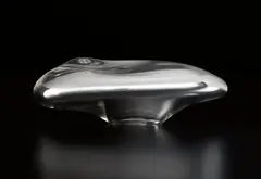 "Sasso di Specchio" by Ritsue Mishima, 2007, Mirrored blown glass, sold Jun 2017
