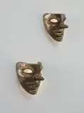 Elizabeth Garouste and Mattia Bonetti, Pair of mask-form wall lights