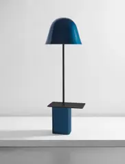 Large "Bells" floor light by Ronan and Erwan Bouroullec, 2004, Painted metal, painted steel, leather, acrylic, sold Jun 2017