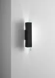 Steven Holl, Wall-mounted corner lamp, from Museum Tower, New York, 1986-1987, Patinated brass, glass