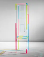 “Cabinet de Curiosité” by Shiro Kuramata, designed 1989, Acrylic, sold Jun 2017