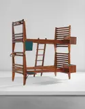 Carlo Mollino, Set of two bunk beds, from Casa del Sole, Cervinia