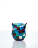 "Pezzato" vase, model no. 4397 by Fulvio Bianconi, circa 1950, Fused and blown glass, sold Jun 2017